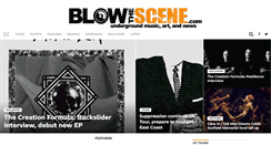 Desktop Screenshot of blowthescene.com